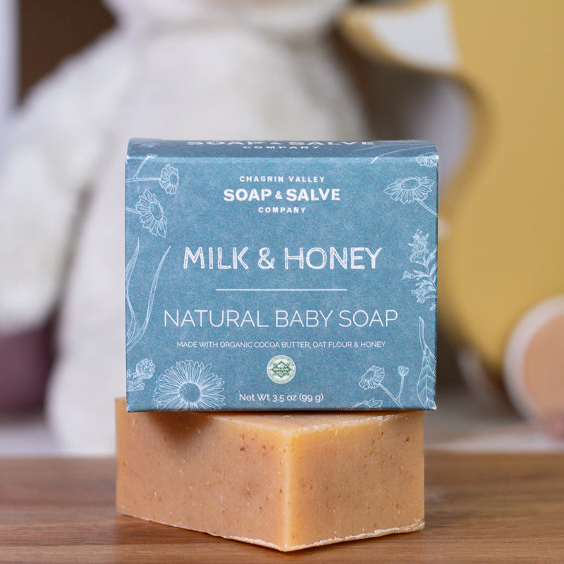 Natural Soap: Milk & Honey Baby Soap