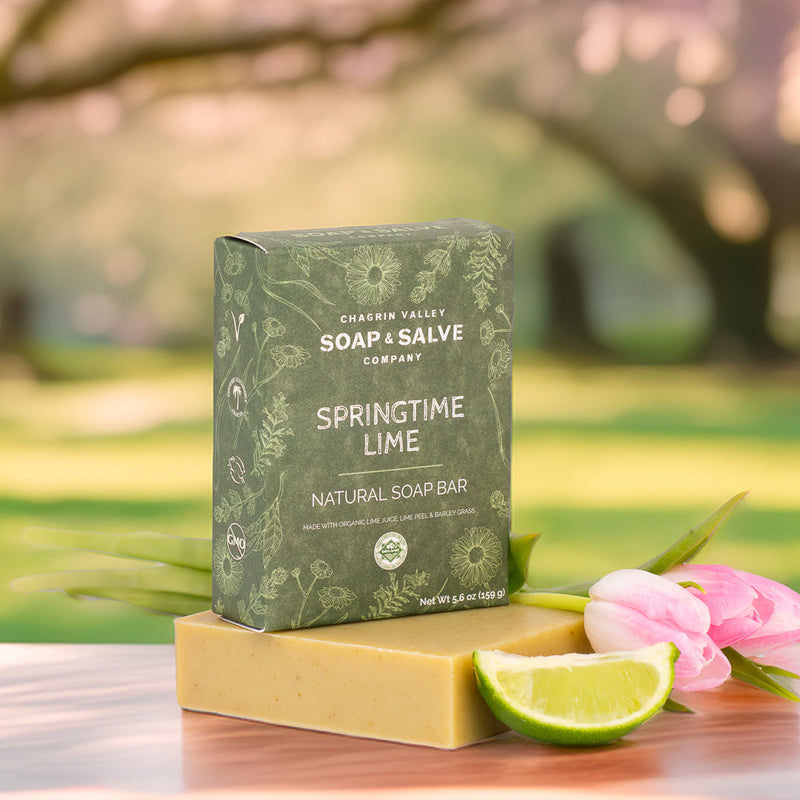 Natural Soap: Springtime Lime