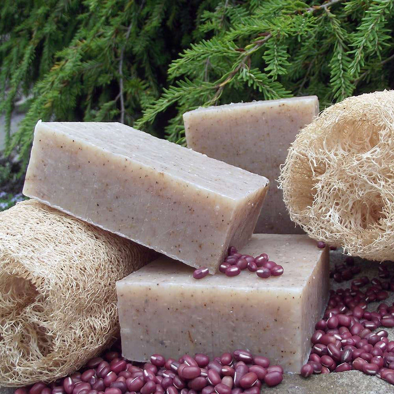 Natural Soap: Loofah Adzuki Exfoliating
